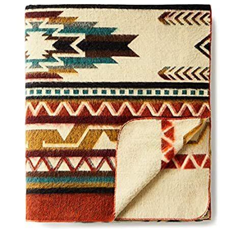 【貨物輸送無料】ecuadane Authentic Southwestern Antisana、晴れ晴れしいな色とトライバルパターンヨガThrow Blanket XL ベビー用寝具、ベッド-ベビー毛布