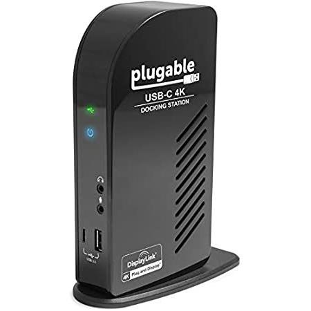 フルール!店Plugable　USB-C　4K　Docking　Display　Support　Station　Charging　with　Triple　for