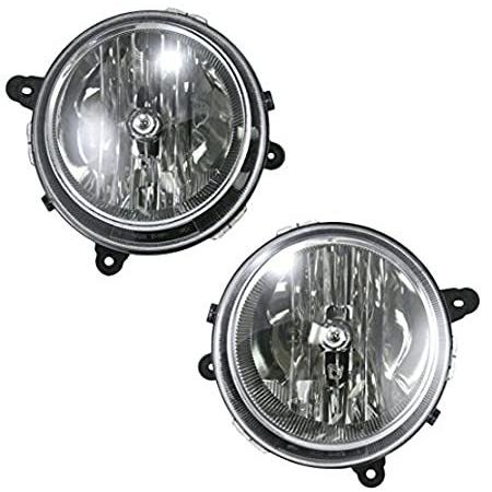 Front Headlights Headlamps Lights Lamps Pair Set of for Jeep Compass Patr