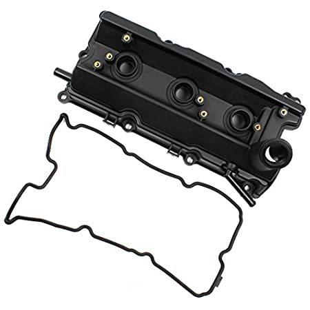 CNS EngineParts Left Side Engine Valve Cover with Gasket Compatible with Ni