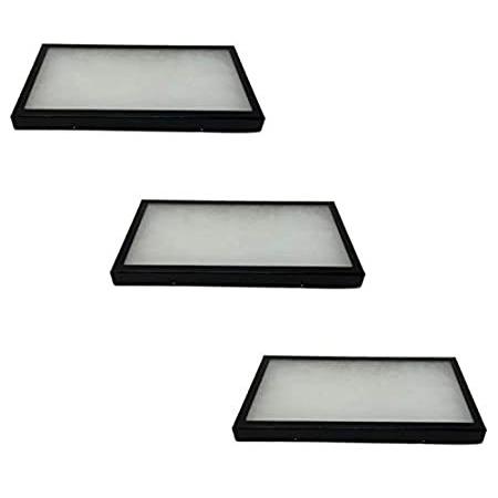 3個パックRiker Display Cases 8 x 14 x 1 for Collectiblesジュエリー& More