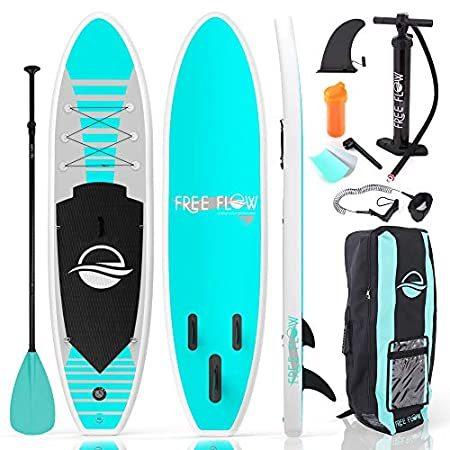 送料無料 6インチ Serenelife セリーヌライフ フルール店の 空気注入式スタンドアップパドルボード サーフ ボート カヌー カヤック 厚さ 6インチ プレミアムsupアクセサリー Amp キャリーバッグ B07cx991pj フルール店