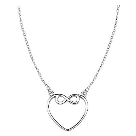 本命ギフト Silver 925 Necklace Women's - Milani 【送料無料】Sofia - 50148 - Pendant Infinity Heart ネックレス、ペンダント