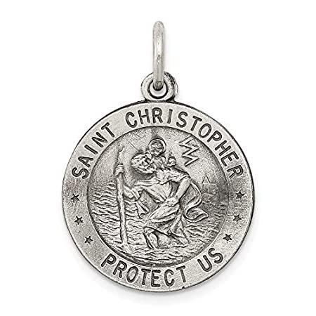 925スターリングシルバー聖クリストファー・米国陸軍メダル