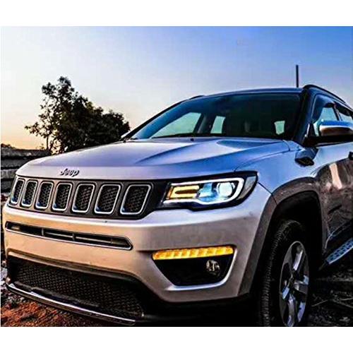 GOWE　Car　Styling　Jeep　for　LED　Compass　2017-2018　New　Compass　Headlights　Head