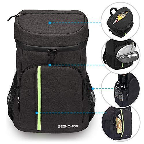 送料無料】SEEHONOR Insulated Cooler Backpack Leakproof Soft Cooler Bag  Lightweight Ba : b07f1krr8w : フルールYahoo!店 - 通販 - Yahoo!ショッピング