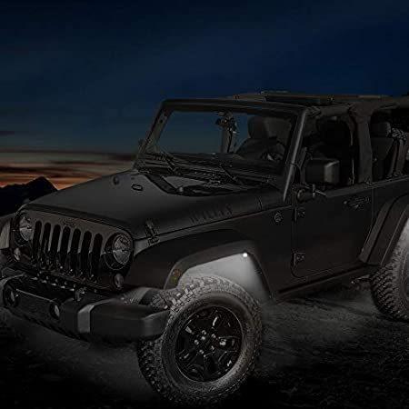フルールYahoo!店Baja　Designs　447059　White　JL　Kit,　JL　2018　Jeep　Light　Pack　Rock　Wrangler