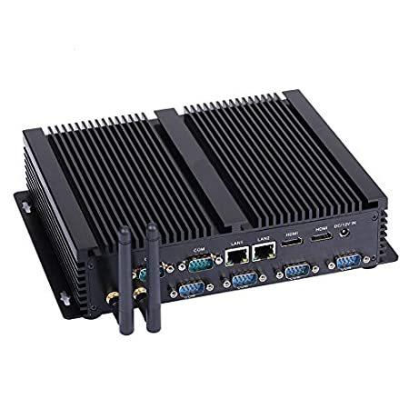 即日発送 Core インテル Computer, Mini PC, Industrial Fanless 【送料無料】HUNSN I7 Wi