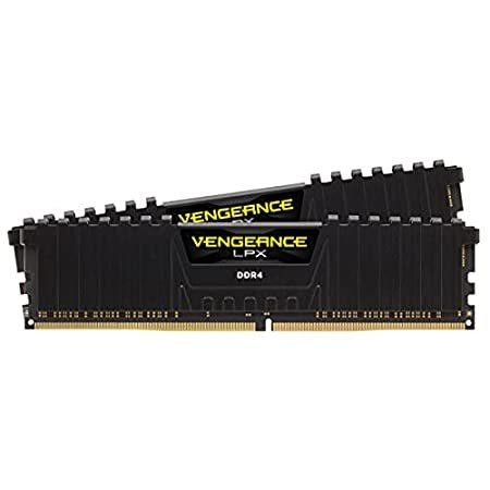CORSAIR DDR4-3600MHz デスクトップPC用 メモリモジュール VENGEANCE LPX シリーズ 16GB [8GB×2枚] ブラ