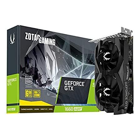 送料無用 【送料無料】ZOTAC Gaming GeForce GTX 1660 Super 6GB GDDR6 192ビット ゲームグラフィックカード 超コンパクト ZT