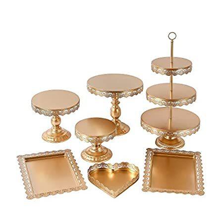【本物保証】 Metal Trays Pastry and Set Stand Cake Gold Pieces 7 of 【送料無料】Set Cupcake fo Stand ケーキスタンド 【本物保証】 Metal Trays Pastry and Set Stand Cake Gold Pieces 7 of 【送料無料】Set Cupcake fo Stand ケーキスタンド