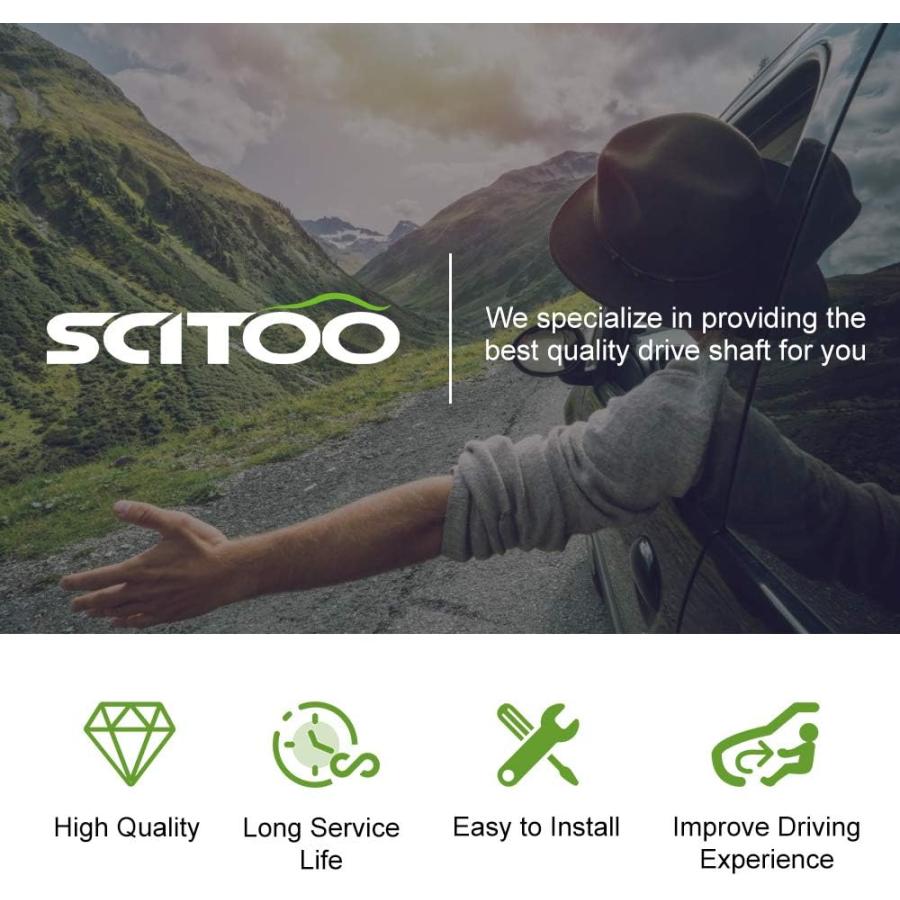 SCITOO フロントドライブシャフト プロペラシャフト B0829JCMPJフルールYahoo!店 通販 Yahoo!ショッピング