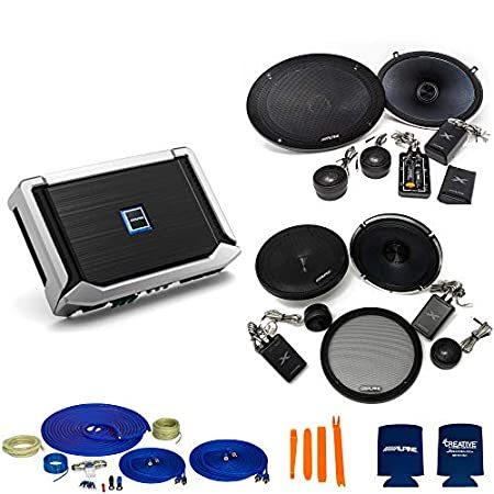 送料無料 Alpine Type X Bundle 1 Pair X S69c 6x9 Component 1 Pair X S65c 6 5 Compon カースピーカー Rankmeup Com