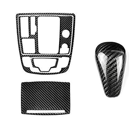 【送料無料】Carbon Fiber Gear Shift Knob Sticker，MoreChioce Gear Shift Panel Interior T