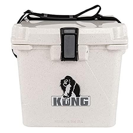 【送料無料】KONG Coolers | 20クォートクーラー | アメリカ製 | 丈夫なROTO成形クーラー (ウィンターホワイト)(37168円)