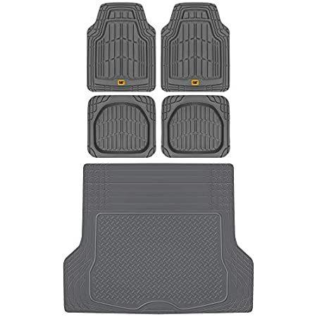 (キャタピラー) Caterpillar CAMT-1004 ディープディッシュ ヘビーデューティー 無臭ゴムフロアマット ユニバーサルトリム フロン