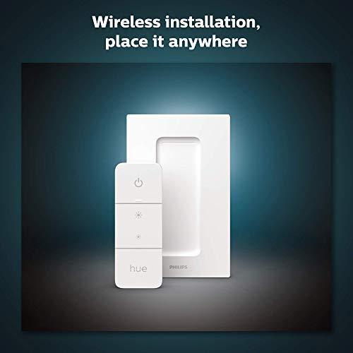 【送料無料】Philips Hue v2 Smart Dimmer Switch and Remote, Installation-Free, Smart Hom_2