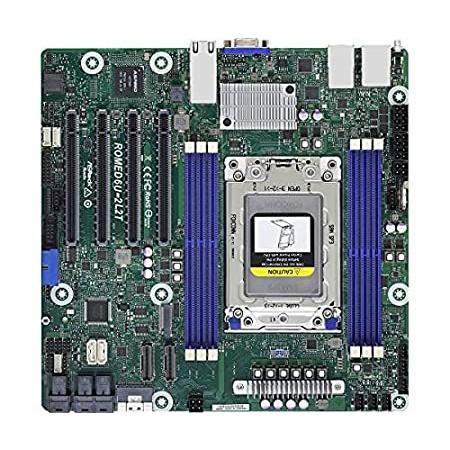ASRock Rack ROMED6U-2L2T シングルソケット SP3 LGA 4094/ DDR4/ SATA3&USB3.1/ V&2GbE/