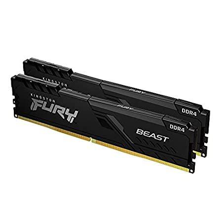 キングストン Kingston FURY デスクトップPC用メモリ DDR4 3200MHz 16GBx2枚 Kingston FURY Beast