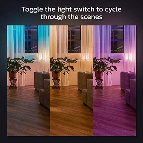 【送料無料】Philips Hue 571240 Hue 壁スイッチモジュール 2個パック ホワイト