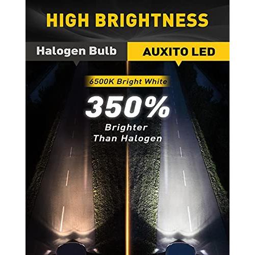 【送料無料】AUXITO H8 H9 H11 LED Bulb, 350% High Brightness, 6500K Cool White, Direct I｜fleur-etoile｜03