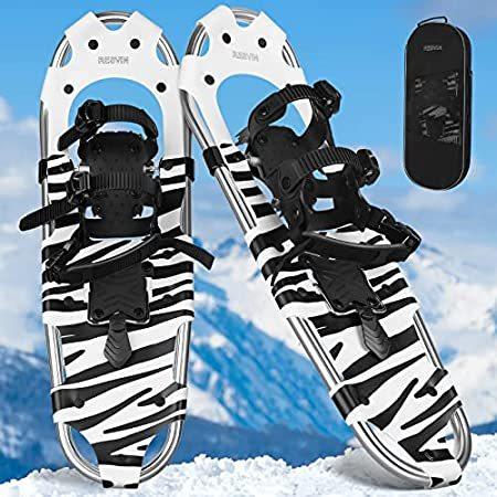 RESVIN Snow Shoes, Lightweight Aluminum Snowshoes for Men and Women, Adjust