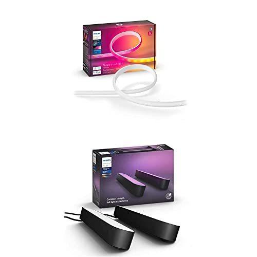 Philips　Hue　Lightstrip　Music　(6ft　Lightstrip　Bundle　Gradient　Ambiance　2-P