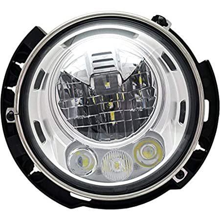 KarParts360　Headlight　For　2018　Side　Passenger　Wrangler　Jeep　2017　(JK)　LED