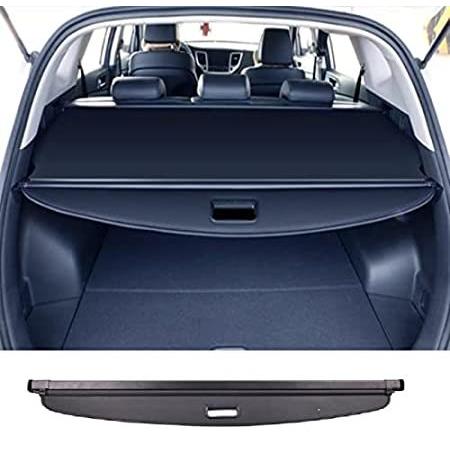 OkuTech Black Retractable Cargo Cover Rear Cargo Privacy Screen Car Trunk L