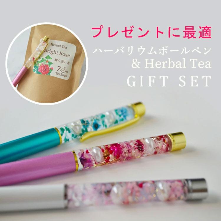 遅れてごめんね母の日 ギフト ハーバリウムボールペン プレゼント 花 ハーブティー ギフトセット メッセージカード付 贈り物 |  | 01