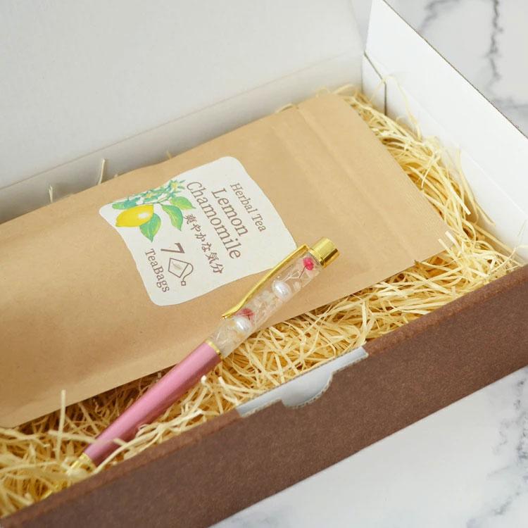 遅れてごめんね母の日 ギフト ハーバリウムボールペン プレゼント 花 ハーブティー ギフトセット メッセージカード付 贈り物 |  | 06