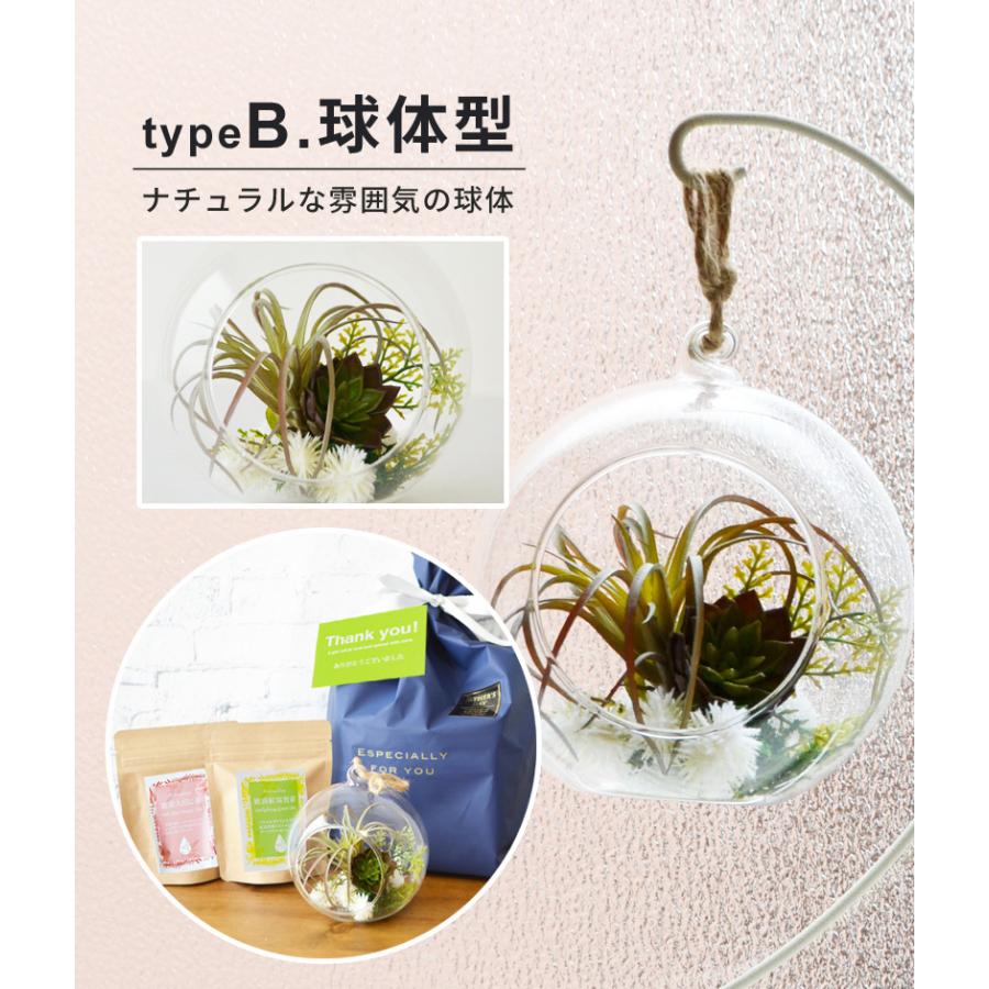 父の日 ギフト 2022 プレゼント 花 アロマティーとテラリウムの選べるギフトセット メッセージカード付 贈り物 |  | 10