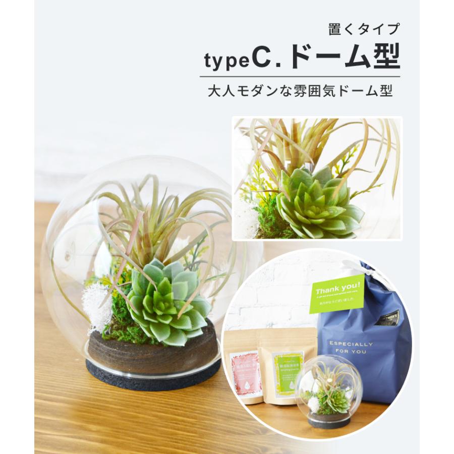 父の日 ギフト 2022 プレゼント 花 アロマティーとテラリウムの選べるギフトセット メッセージカード付 贈り物 |  | 11