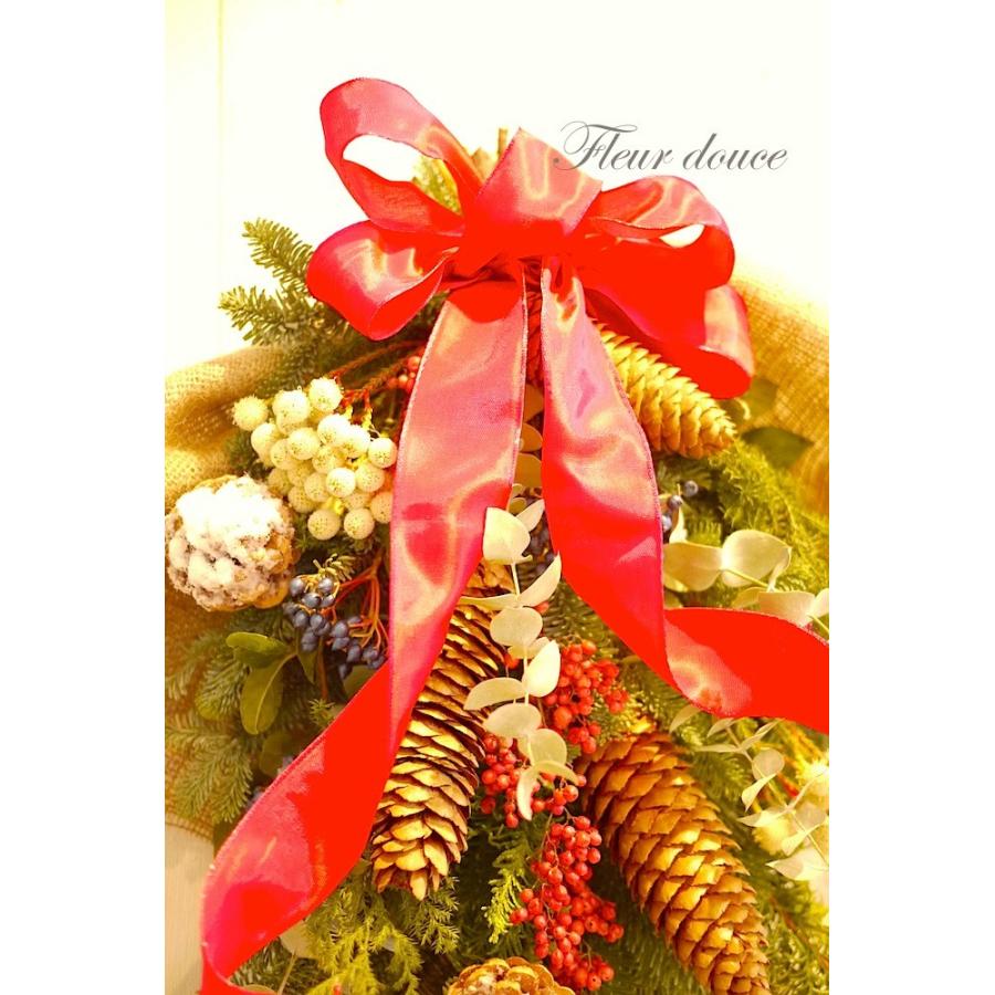 クリスマススワッグ 早割　手作り 本物  玄関 大きい オレゴン産　生モミ　フレッシュ　大きい 送料込　　おしゃれ　ドイツトウヒ　ユーカリ　ヒバ |  | 03