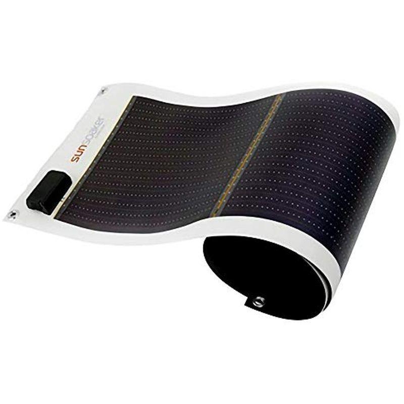 エフウエイブ 誕生日プレゼント SunSoaker 携帯充電用太陽電池シート10W ブラック てなグッズや