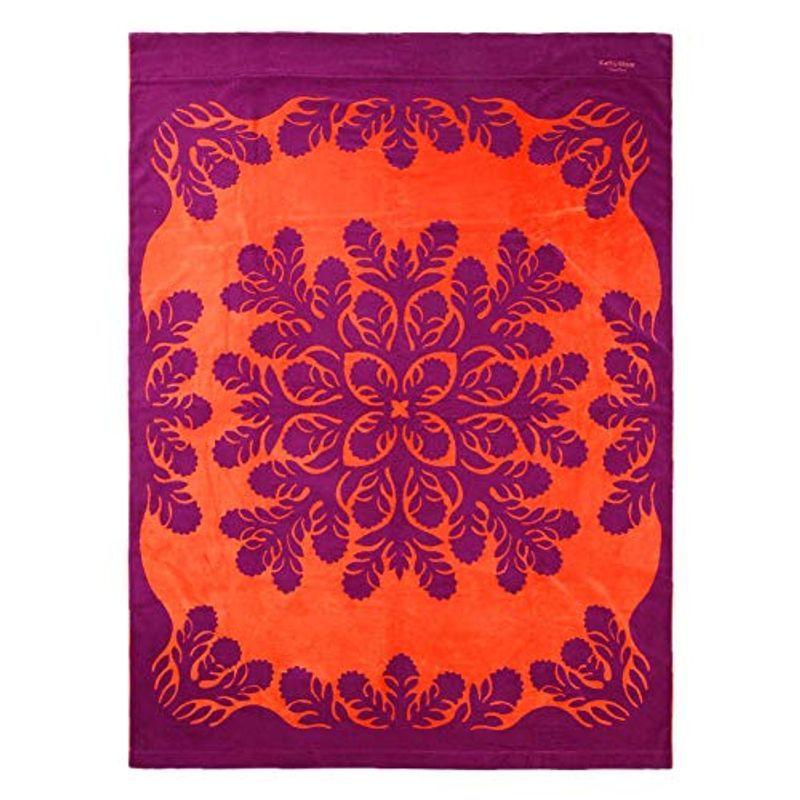 熱販売 アイランドスタイル キャシーマム タオルケット 140c オレンジ b レディース レフア クラシックハワイアンシリーズ タオルケット Www Reinnec Cl