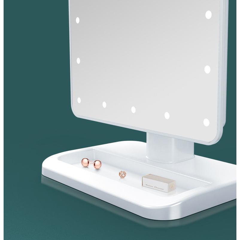 女優ミラー LED Bluetooth スピーカー 充電ポート付き 楽天市場】Bluetoothスピーカー（卓上ミラー｜鏡）：インテリア・寝具