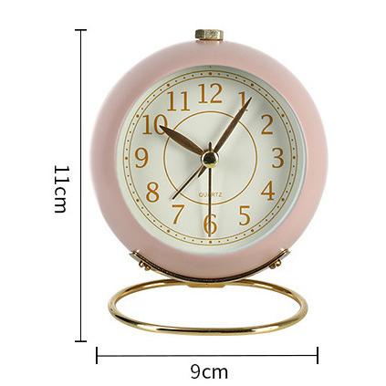 置き時計 5色 目覚まし時計 まるころ時計 おしゃれ かわいい リビング