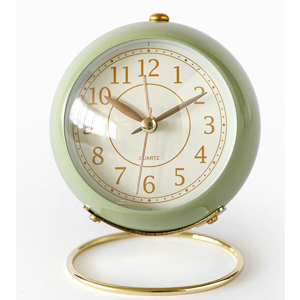 置き時計 5色 目覚まし時計 まるころ時計 おしゃれ かわいい リビング