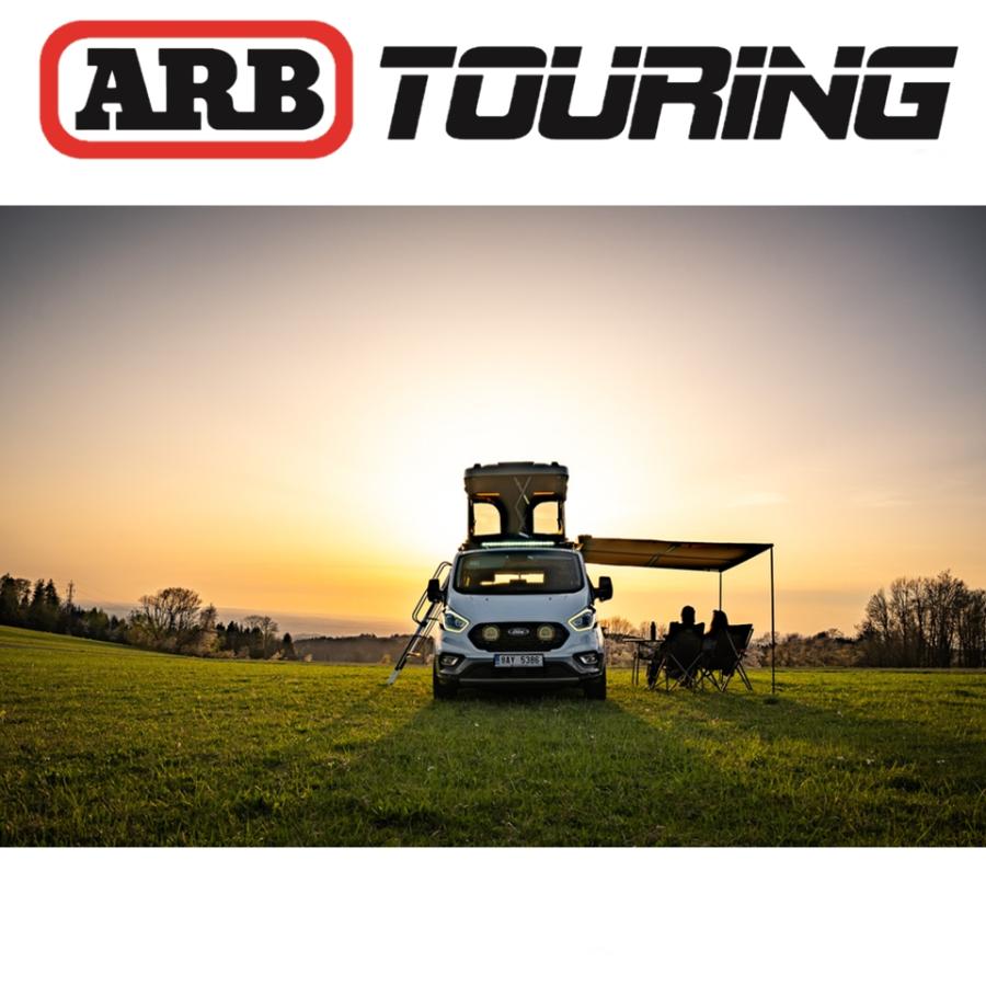 ARB 正規品 ARB LEDライト付き ブラックアルミケース オーニング