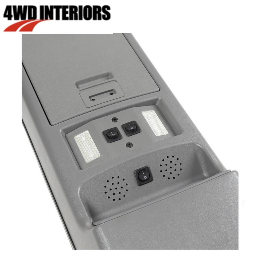 4WD INTERIORS 正規品 ルーフコンソール トヨタ FJクルーザー用 BRCFJ