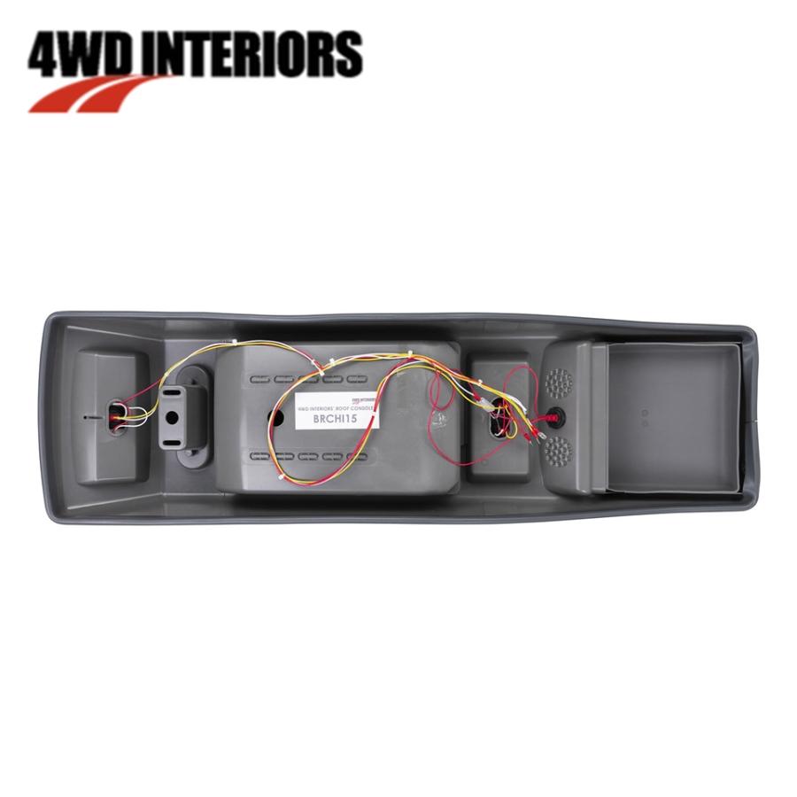 4WD INTERIORS 正規品 ルーフコンソール トヨタ ハイラックス ダブル
