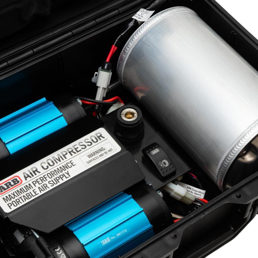 ARB 正規品 ポータブルツインコンプレッサー 24V CKMTP24 「15」 : ARB