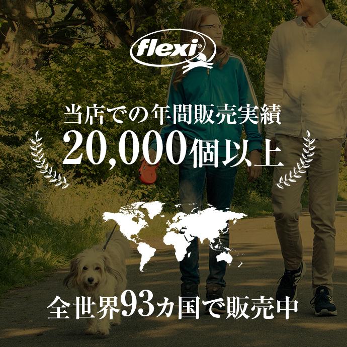 flexi（フレキシ） フレキシリード 10m 大型犬 伸縮リード 10m