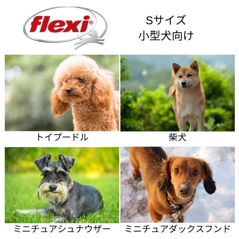 flexi（フレキシ） フレキシリード 5m 小型犬 s 伸縮リード 5m ニュー