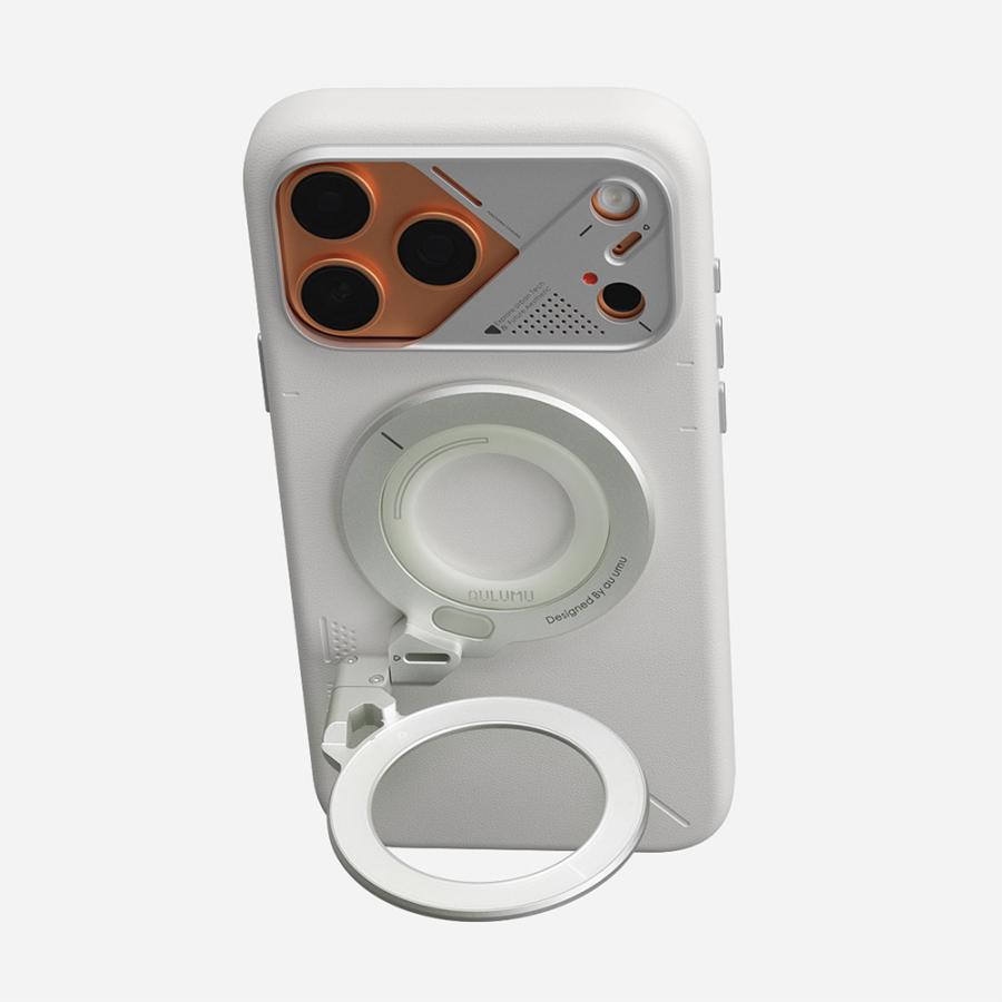 Aulumu G09 スマホリング スタンド MagSafe対応 360°自由回転 両面