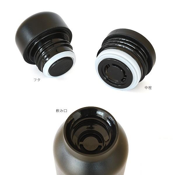 リバーズ バキュームフラスク ステム BL 500ml （ボトルリーシュ付き）保温保冷マグボトル 真空断熱ステンレスボトル ストラップ カラビナ 直飲み 水筒 | RIVERS | 09