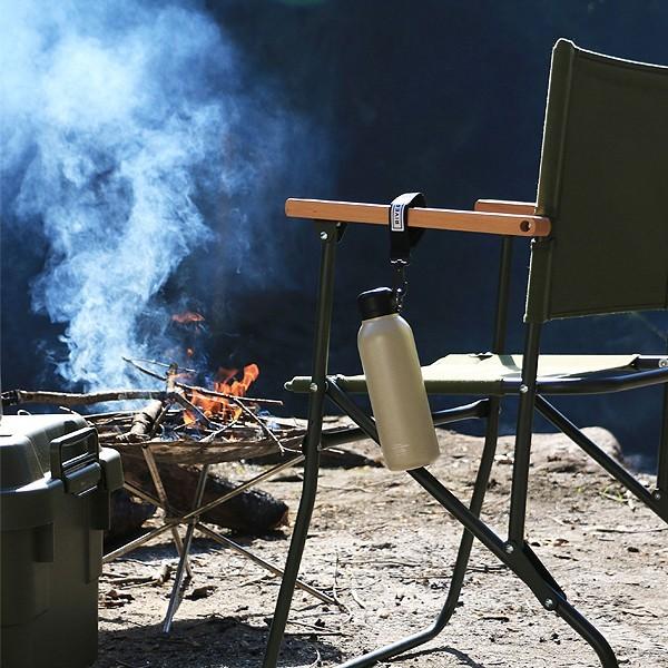 リバーズ バキュームフラスク ステム BL 500ml （ボトルリーシュ付き）保温保冷マグボトル 真空断熱ステンレスボトル ストラップ カラビナ 直飲み 水筒 | RIVERS | 11