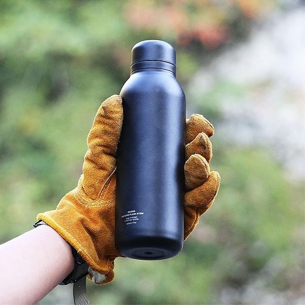 リバーズ バキュームフラスク ステム STD 500ml  保温保冷マグボトル 真空断熱 ステンレスボトル 直飲み 水筒 | RIVERS | 10