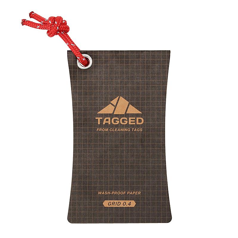 TAGGED OUTDOOR GRID（方眼）耐洗紙メモパッド メモ帳 designed by